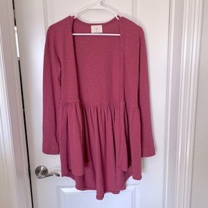 Anthropologie T.La cotton cardigan